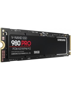 SSD накопитель 980 PRO M 2 2280 PCI e x4 500 ГБ MZ V8P500BW Samsung