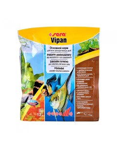Vipan корм для декоративных рыб хлопья пак 12 г Sera