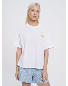 Хлопковая пижама с футболкой и шортами Твое