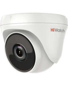 Камера видеонаблюдения HiWatch DS T233 2 8 2 8мм HD TVI цветная корп белый Hikvision