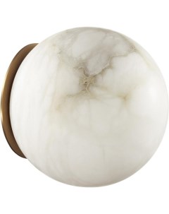 Настенно-потолочный светильник  латунь/металл/алебастр IP20 LED 5W 3000/4000 Odeon light