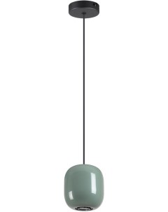 Подвесной светильник PENDANT черный зеленый металл GU10 LED 4W Odeon light