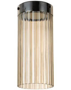 Каскадный потолочный светильник  черный/светл.янтарный/металл/стекло LED 10W 4000К 1237Лм Odeon light