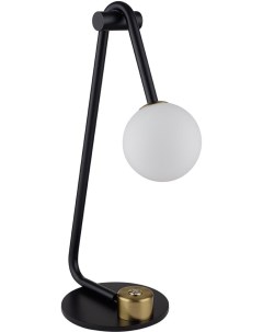 Настольная лампа черный бронза G9 5W 220V Lumion