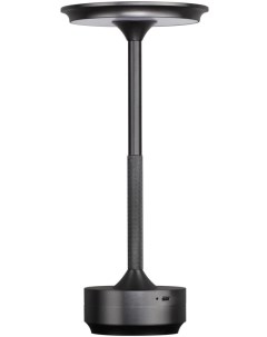 Настольная лампа с аккумулятором 5034 6TL черный никель металл акрил LED 6W 3000K 5700K 300Лм Odeon light