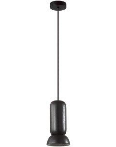 Подвесной светильник PENDANT черный металл керамика GU10 LED 4W Odeon light
