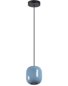 Подвесной светильник PENDANT черный голубой металл GU10 LED 4W Odeon light