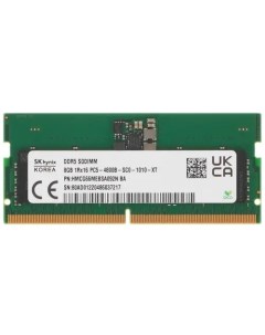 Память DDR5 SODIMM 8Gb 4800MHz CL40 1 1 В HMCG66MEBSA092N Hynix