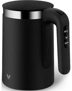 Чайник Viomi Smart Kettle 1 5л 1800Вт закрытая спираль металл пластик черный V SK152B Xiaomi