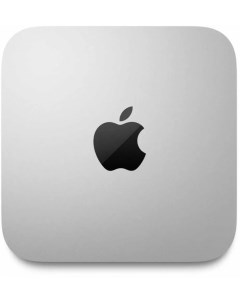Компьютер Mac mini A2686 slim M2 8 core 8Gb SSD256Gb 10 core GPU macOS серебристый Apple