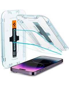 Защитное стекло GlastR EZ Fit 2 Pack AGL05202 для iPhone 14 Pro Max Transparency Spigen