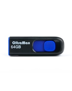 Флешка OM 64GB 250 64 ГБ синий OM 64GB 250 Blue Oltramax