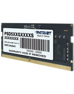Оперативная память Signature Line PSD516G560081S DDR5 1x16Gb 5600MHz Patriòt