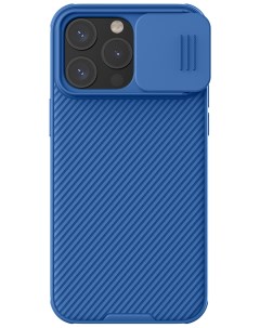 Чехол для iPhone 15 Pro Max CamShield Pro Magnetic Blue Nillkin