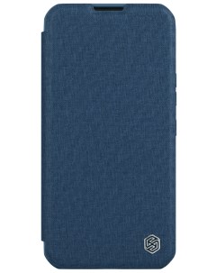 Чехол для iPhone 15 QIN Pro Cloth Booktype Elite Blue Nillkin