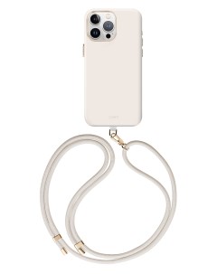 Чехол для iPhone 15 Pro Max с MagSafe со шнурком Ivory Uniq