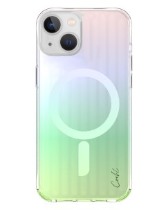 Чехол для iPhone 15 с MagSafe Coehl Linear Iridescent Uniq