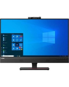 27 Монитор ThinkVision T27hv 20 черный 60Hz 2560x1440 IPS Lenovo