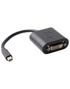 Адаптер Mini DisplayPort DVI 0 2м черный 0G44DK Dell