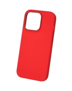 Панель накладка Liquid Silicone Case Red для Apple iPhone 14 Pro Hardiz