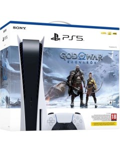 Игровая приставка PlayStation 5 825Gb God of War Ragnarok 2 ой геймпад док станция Sony