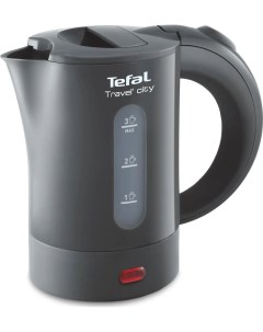 Чайник электрический KO120B30 0 5 л серый Tefal
