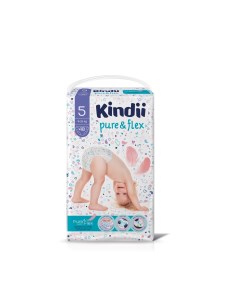 Подгузники PURE FLEX 5 XL 48 шт Kindii