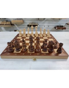 Шахматы классические деревянные стаунтон темные 415 см Lavochkashop