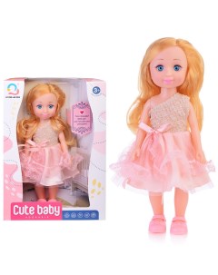Кукла 500 4 Даша в розовом платье Oubaoloon