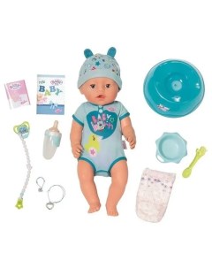 Кукла мальчик Baby born интерактивная 43 см 824 375 Zapf creation