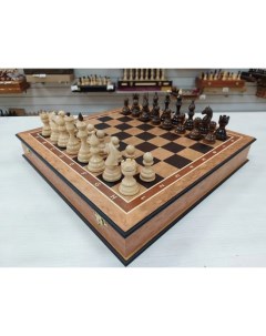 Шахматы подарочные эвкалипт фигуры из граба Lavochkashop