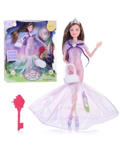 Кукла SK017C Цветочная Фея в длинном платье подвижные руки и ноги Oubaoloon