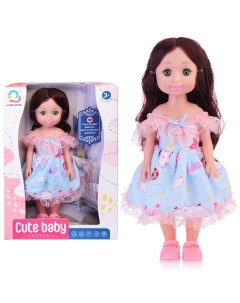 Кукла 500 9 София в голубом платье Oubaoloon
