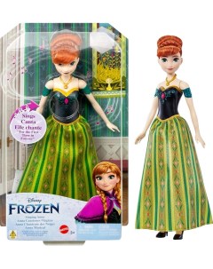Кукла Disney Frozen Холодное сердце поющая Анна HLW56 Mattel