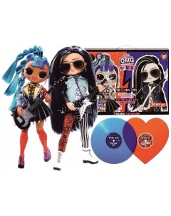 Набор кукол LOL Сюрприз OMG Remix Rocker Boi и Punk Grrrl 567288 L.o.l. surprise!
