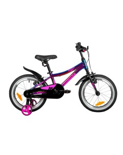 Велосипед 16 KATRINA алюминиевый фиолетовый металлик Novatrack