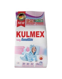 Стиральный порошок Baby Sensitive для стирки детского белья 1 4 кг Kulmex