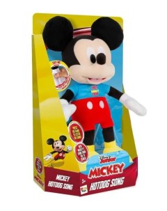 Мягкая игрушка Клуб Микки Мауса Поющий Микки 40 см песня Disney