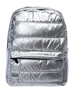 Рюкзак текстильный для девочек серебро 40 30 15 см Playtoday