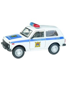 Машина 9078 F Автопарк Полиция на батарейках в коробке Playsmart
