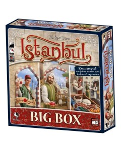 Настольная игра Istanbul Big Box Стамбул правила на английском языке Tergames