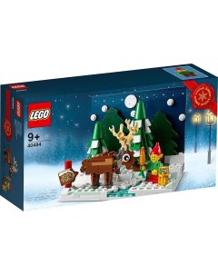Конструктор Новогодний набор Перед домом Деда Мороза 40484 Lego