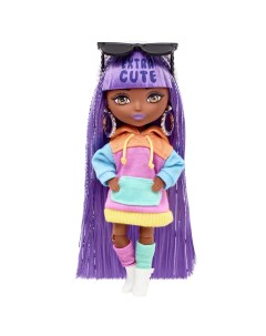 Кукла Экстра Мини Девочка с сиреневыми волосами HGP62HJK66 Barbie