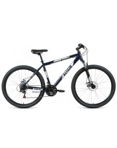 Велосипед AL 27 5 D 17 21г темно синий серебристый Altair