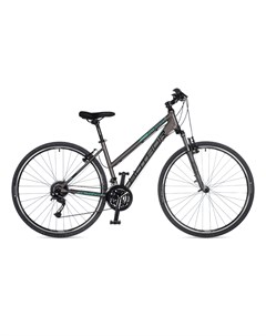 Велосипед Integra 2023 рама 17 серый бирюзовый Author