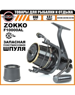 Катушка карповая ZOKKO 10000F 6 1 подшипник для морской рыбалки фидерная Mifine