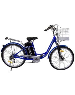 Электровелосипед Иж Байк Electra Li ion 18 2023 синий Izh-bike