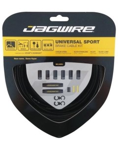 Тросы с оболочками тормозные комплект Universal Sport Brake Kit чёрный Jagwire