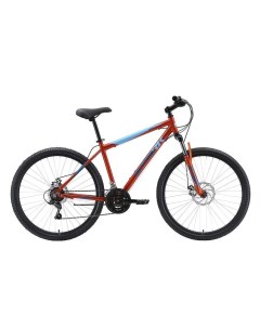 Велосипед Outpost 27 1 D 2023 оранжевый голубой синий 18 Stark