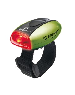 Велосипедный фонарь задний Micro зеленый Sigma